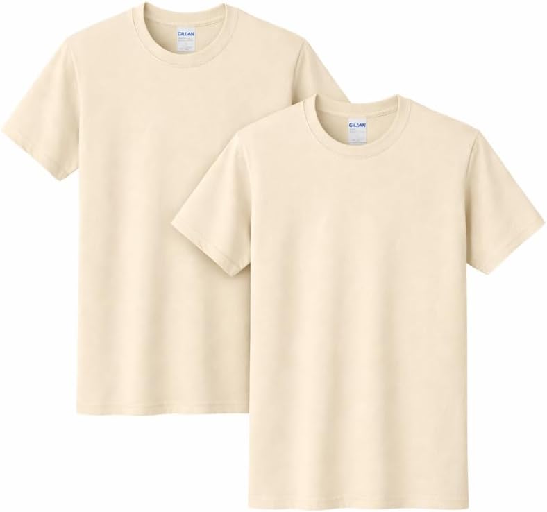 Gildan Adult Softstyle Cotton T-Shirt, Style G64000, Multipack