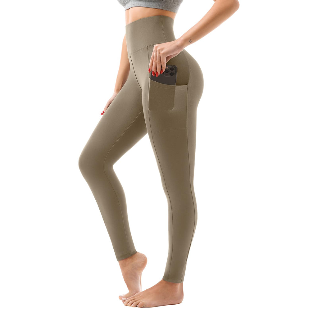 SINOPHANT High Waisted Leggings Women with Pockets | Women, Full Length, Buttery Soft Stretchy, Yoga Pants