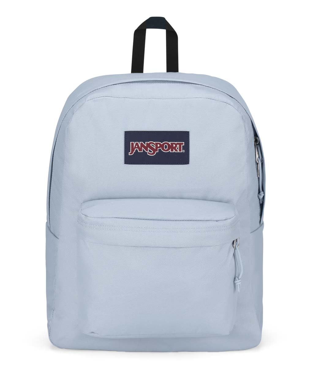 JanSport SuperBreak One Backpack - Durable, Lightweight Bag with 1 Main Compartment, Front Utility Pocket with Built-in Organizer, Premium Backpack, Grounded Grey