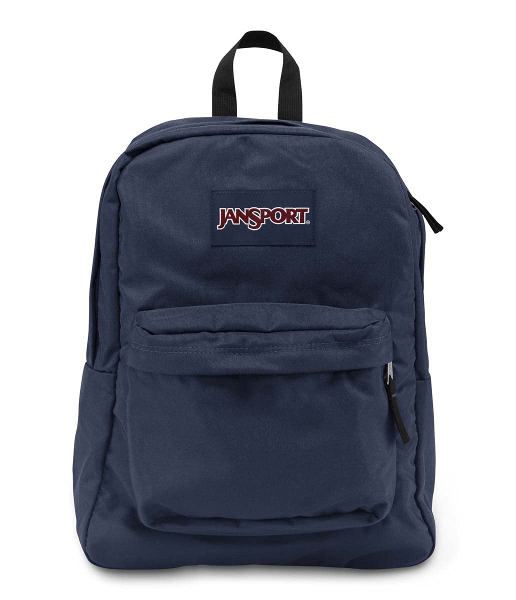 JanSport SuperBreak One Backpack - Durable, Lightweight Bag with 1 Main Compartment, Front Utility Pocket with Built-in Organizer, Premium Backpack, Grounded Grey