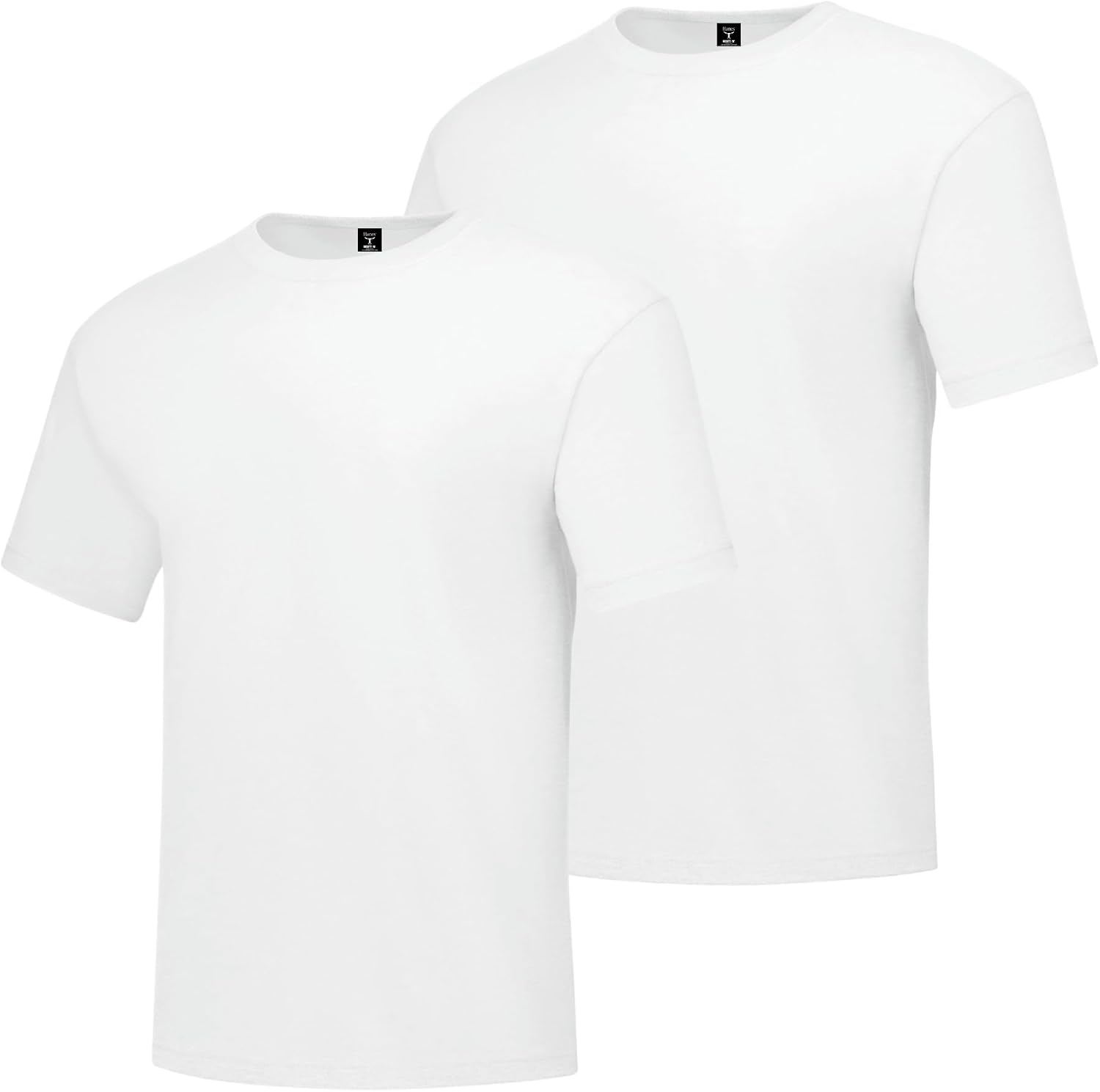 Hanes Men's Beefy-T T-Shirt, Heavyweight Cotton T-Shirts for Men, 1 or 2 Pack, Men's Tees (Tall