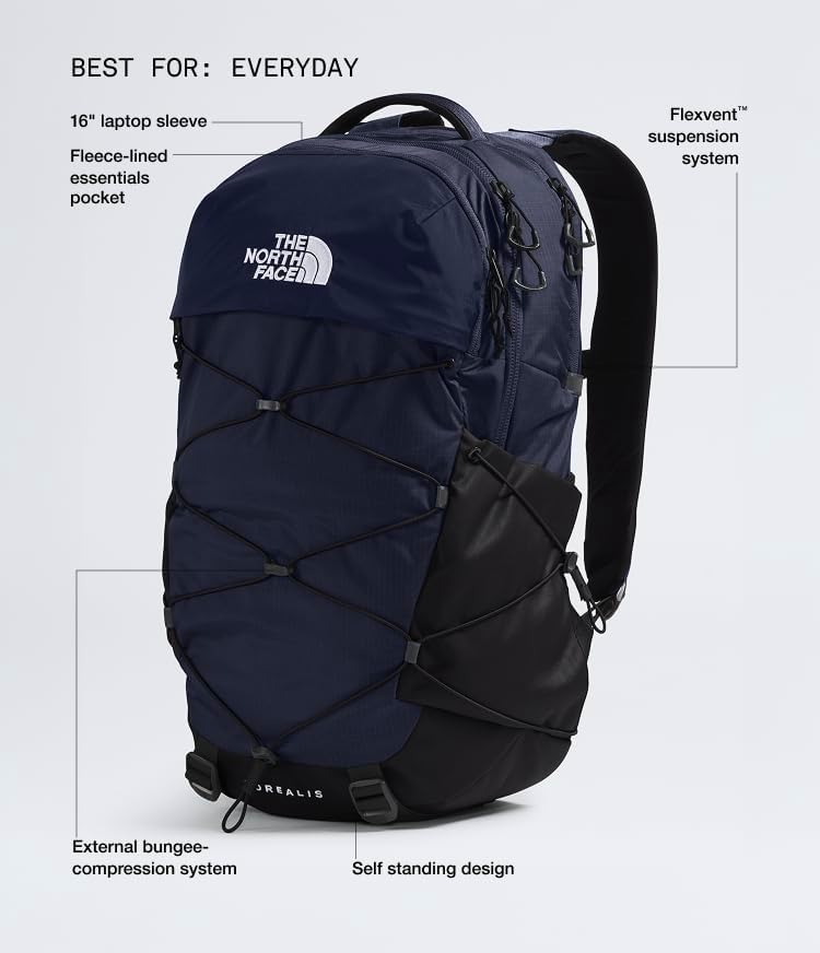 The North Face Vault Everyday Laptop Backpack - PFAS Free, Clay Grey/New Taupe Green, One Size
