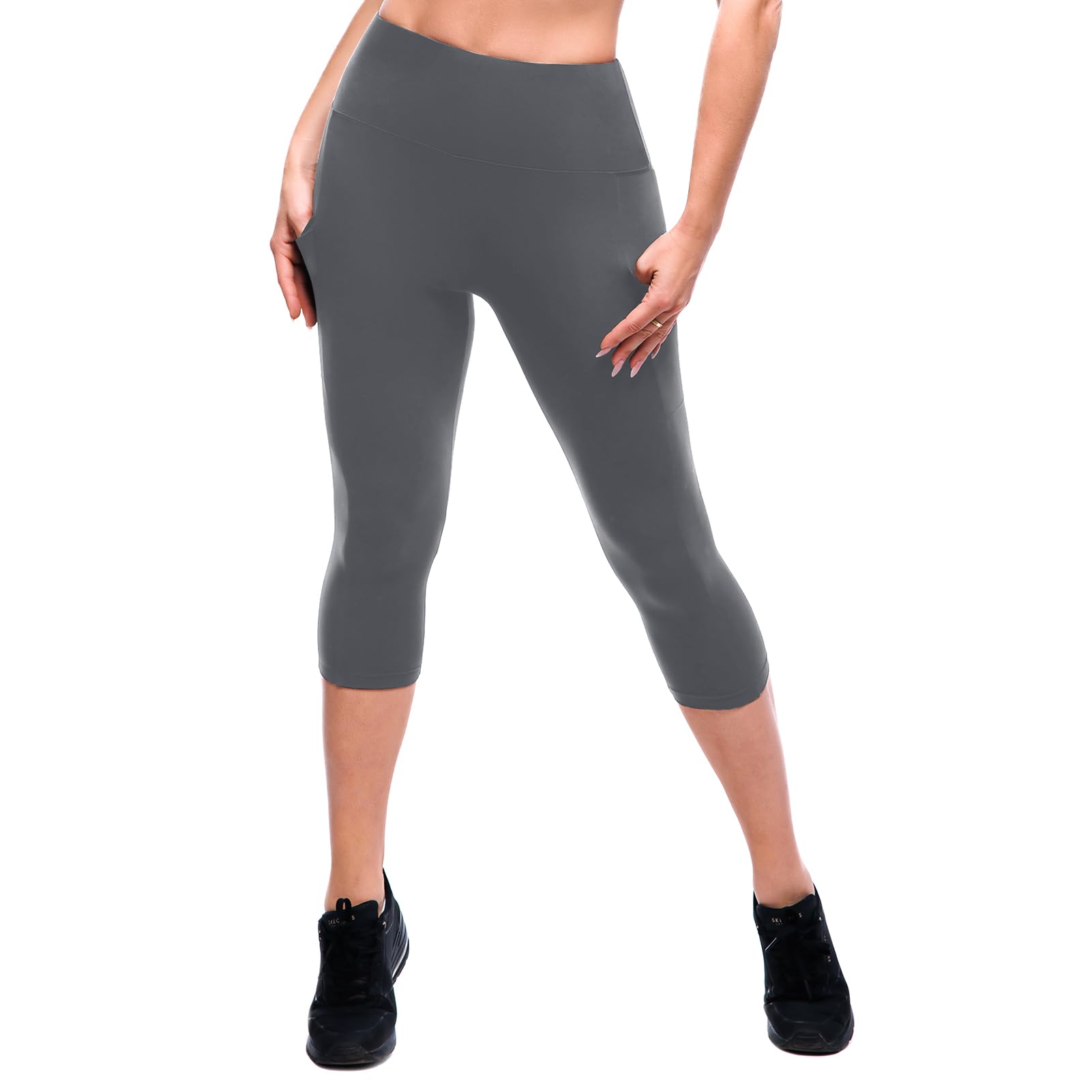 SINOPHANT High Waisted Leggings Women with Pockets | Women, Full Length, Buttery Soft Stretchy, Yoga Pants