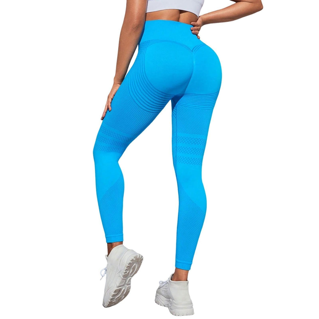 riou 3D Anti-Cellulite Leggings, Women's 3D Compression, High Waist Slimming, Seamless, Sports Pants for Running, Yoga Fitness Sports Pants
