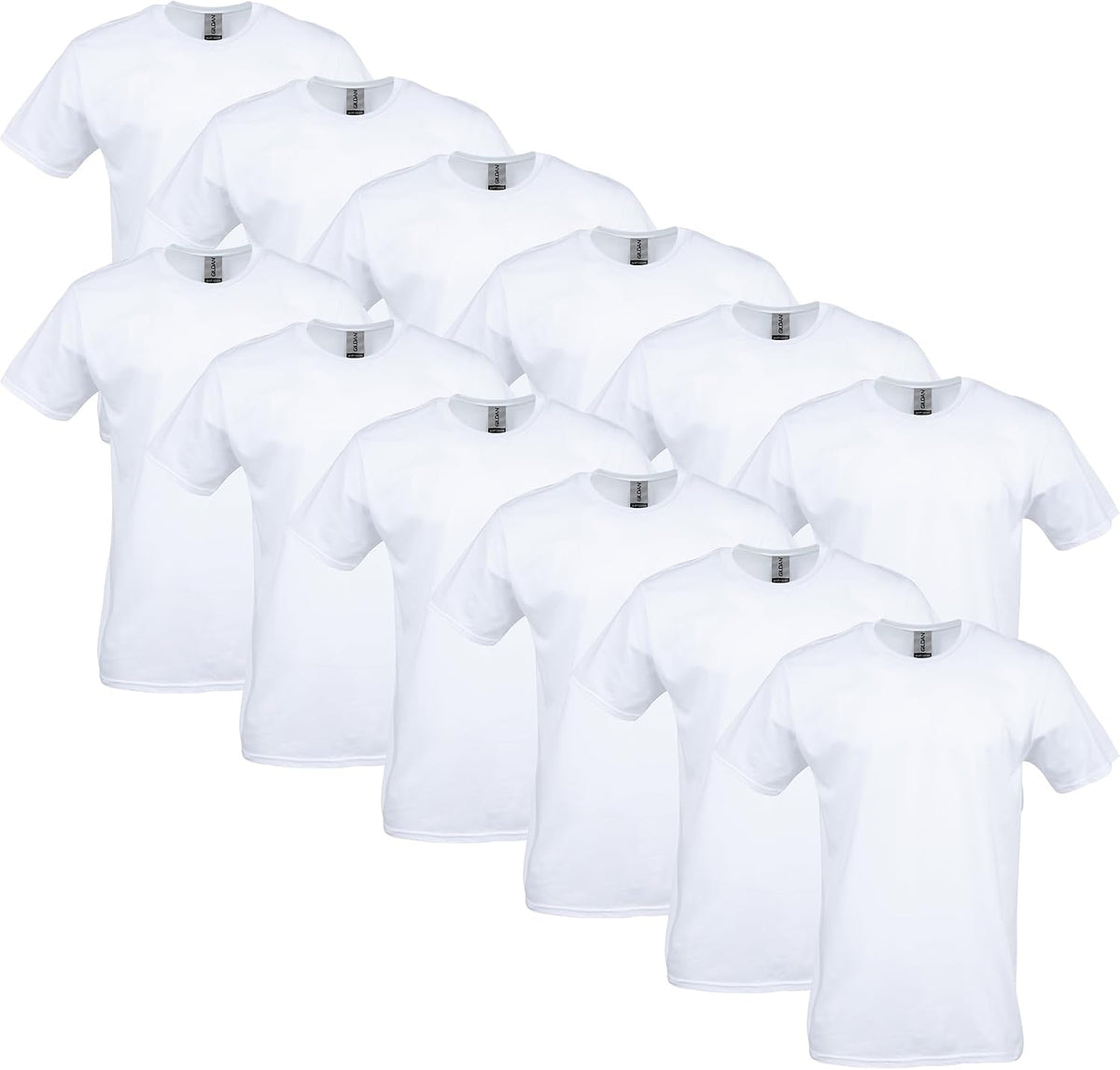 Gildan Adult Softstyle Cotton T-Shirt, Style G64000, Multipack