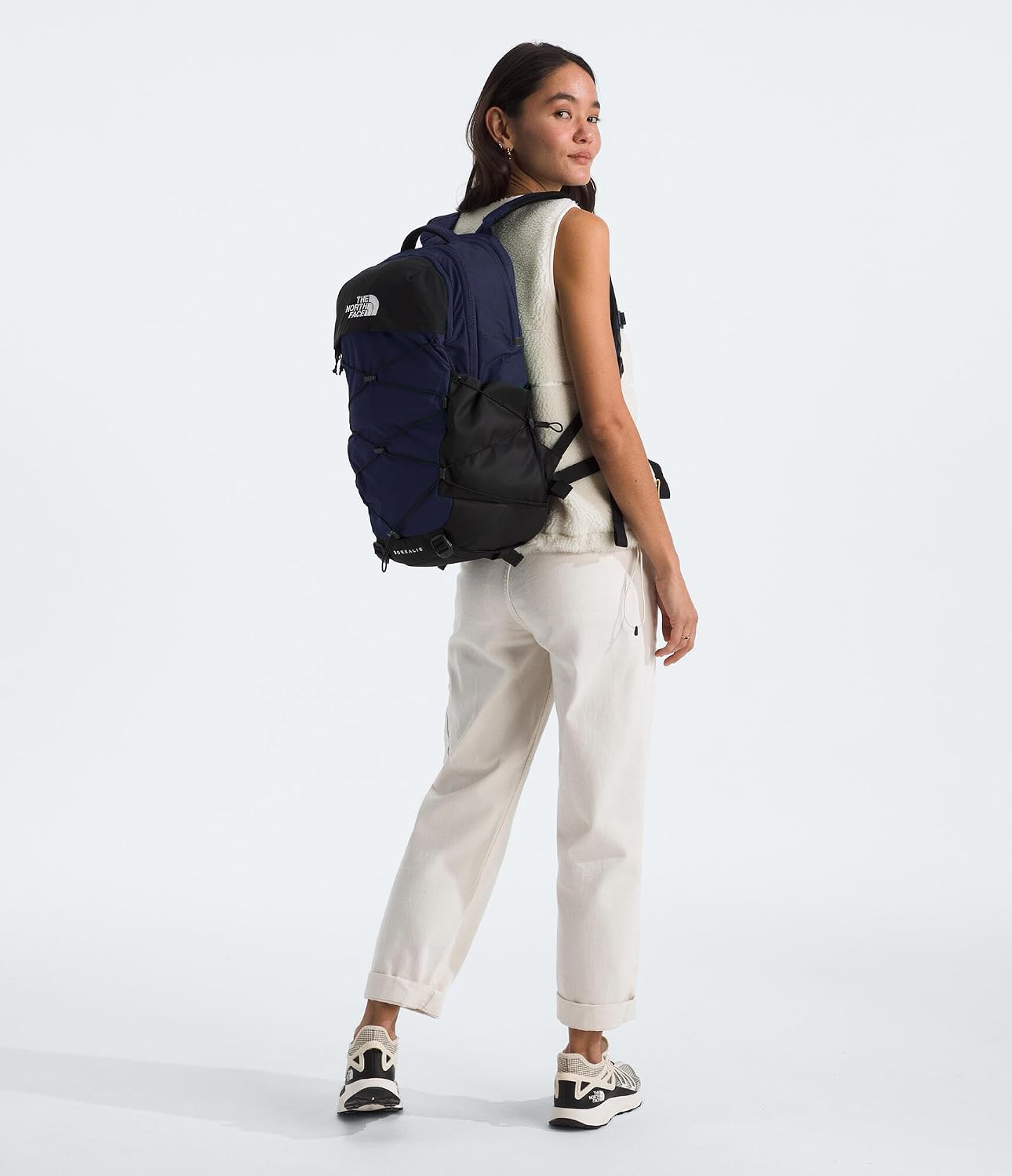 The North Face Vault Everyday Laptop Backpack - PFAS Free, Clay Grey/New Taupe Green, One Size