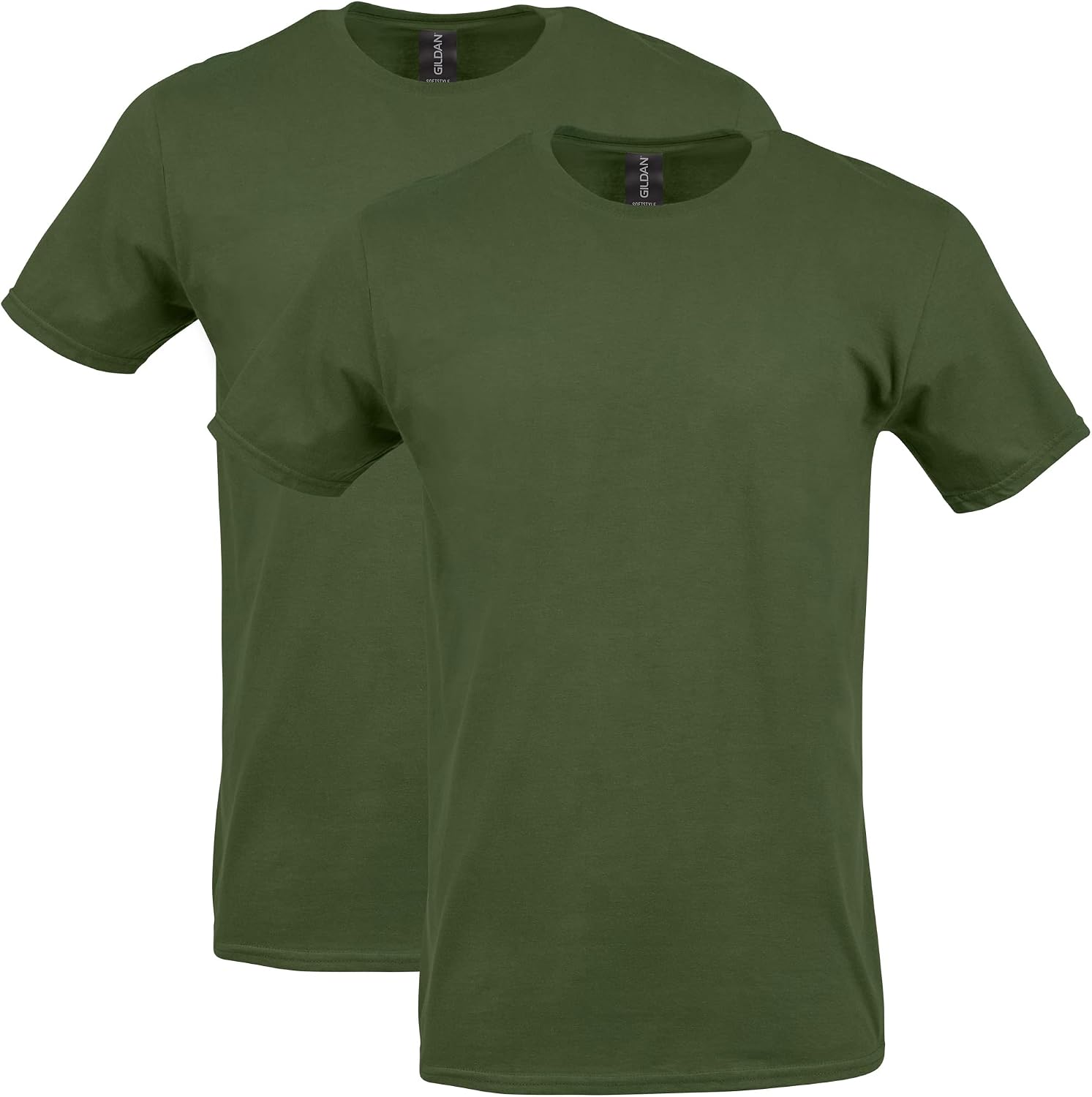 Gildan Adult Softstyle Cotton T-Shirt, Style G64000, Multipack