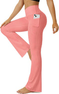 FOHOFO Yoga Pants Women, Flare Leggings for Women with Pockets Crossover High Waisted Bootcut Yoga Pants