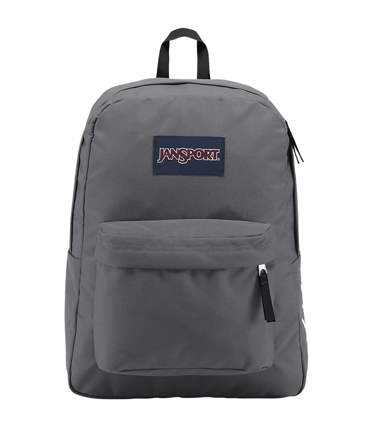 JanSport SuperBreak One Backpack - Durable, Lightweight Bag with 1 Main Compartment, Front Utility Pocket with Built-in Organizer, Premium Backpack, Grounded Grey