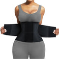 FeelinGirl Waist Trainer Belt Cincher Corset Tummy Control Faja Body Shaper | Hourglass Shaping, Triple Wrap, Hook-loop Closure, Postpartum Gym Workout, Underbust Girdle, Perspiring Fabric