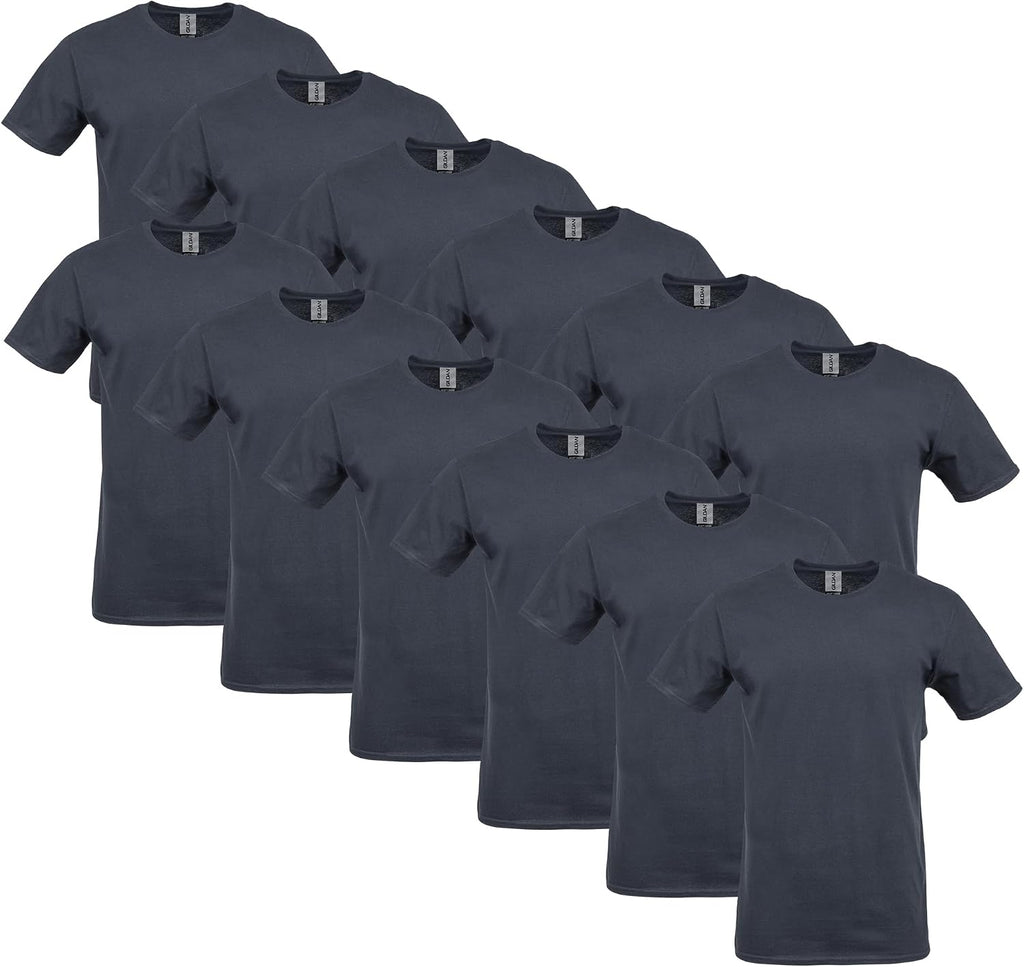 Gildan Adult Softstyle Cotton T-Shirt, Style G64000, Multipack