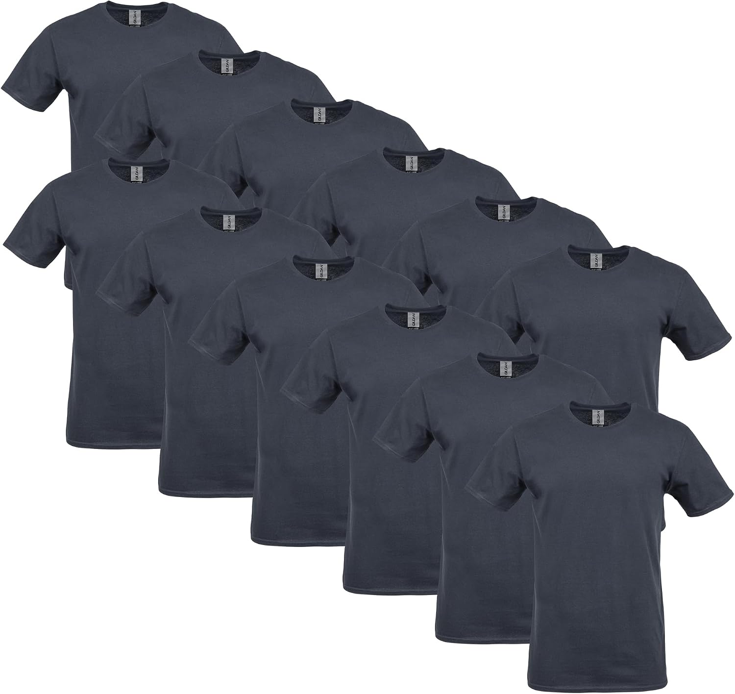 Gildan Adult Softstyle Cotton T-Shirt, Style G64000, Multipack