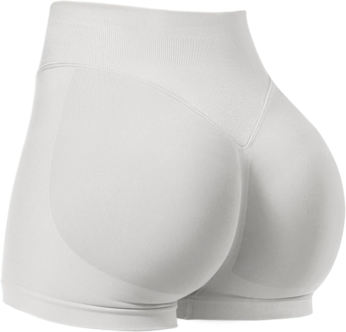 VOYJOY Women Workout Impact Shorts 2.5"/ 3.6"/ 4.5"/ 6" Scrunch Butt Booty | Tummy Control, High Waisted, Bike Short, Gentle Compression, for Women