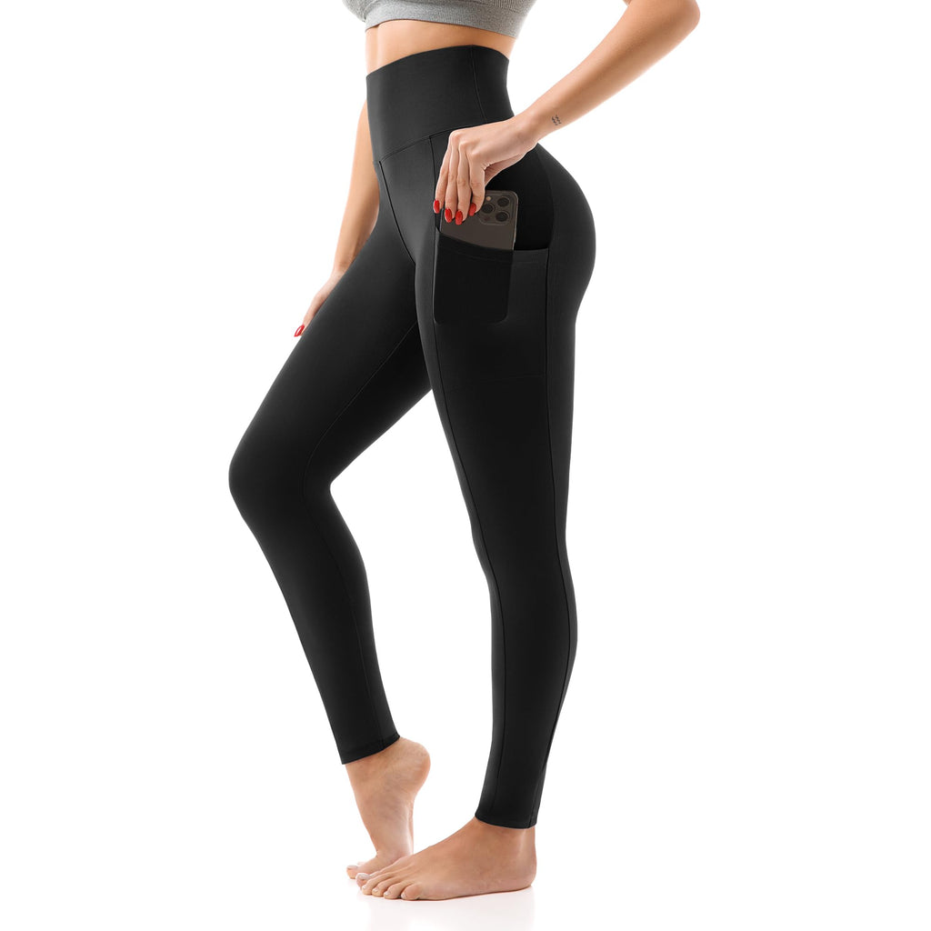 SINOPHANT High Waisted Leggings Women with Pockets | Women, Full Length, Buttery Soft Stretchy, Yoga Pants