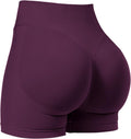 VOYJOY Women Workout Impact Shorts 2.5"/ 3.6"/ 4.5"/ 6" Scrunch Butt Booty | Tummy Control, High Waisted, Bike Short, Gentle Compression, for Women