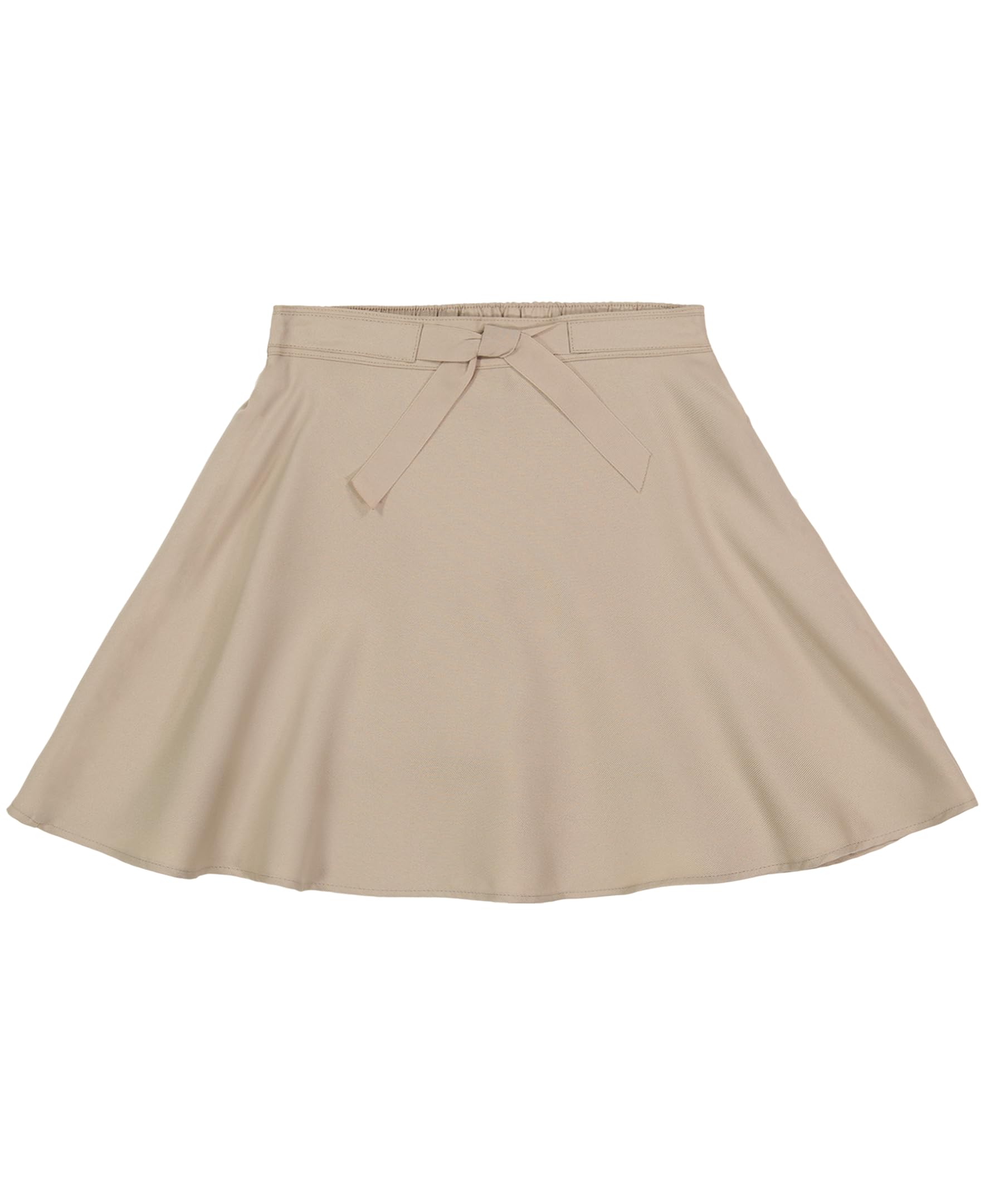 Izod Girls' School Uniform Pull-on Scooter Skirt with Undershorts, Knit Waistband & Functional Pockets, Wrinkle Resistant
