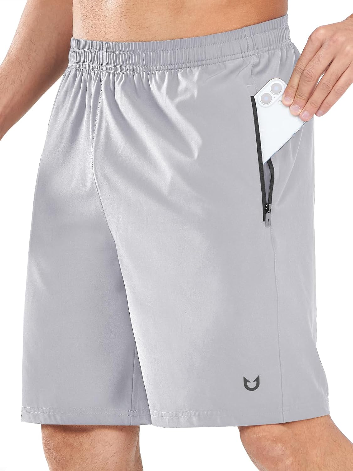NORTHYARD Men's Athletic Running Shorts Quick Dry Lightweight Zip Pockets | 5", 7", 9" Inseam, Unlined, Adjustable Waist, Moisture Wicking, 4-Way Stretch, UPF 50+, Workout Gym Tennis Basketball Hiking