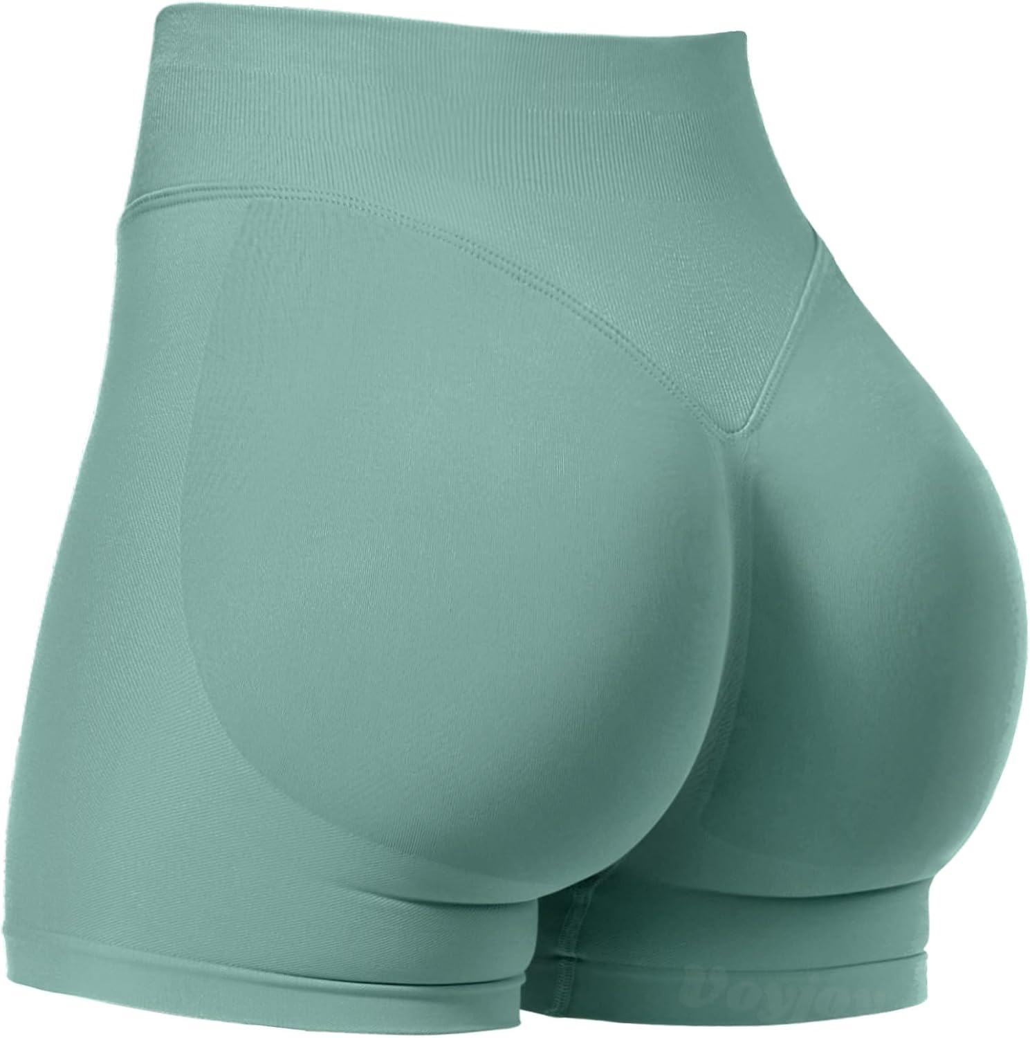 VOYJOY Women Workout Impact Shorts 2.5"/ 3.6"/ 4.5"/ 6" Scrunch Butt Booty | Tummy Control, High Waisted, Bike Short, Gentle Compression, for Women