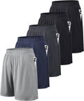 BALENNZ Mens Athletic Shorts with Pockets Quick Dry Workout Shorts Men | Basketball Gym Running Fitness Shorts with Elastic Waistband, Daily Casual Sports Activewear, Soft Lightweight Breathable