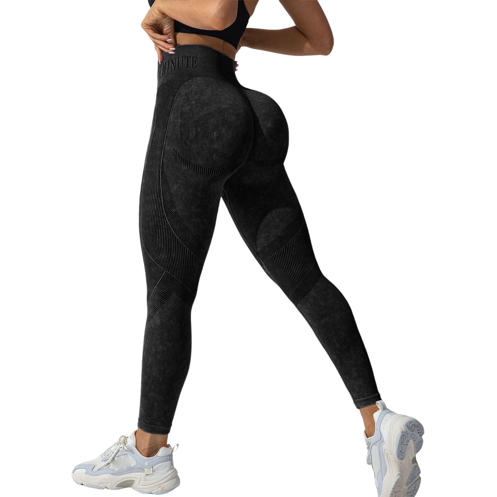 riou 3D Anti-Cellulite Leggings, Women's 3D Compression, High Waist Slimming, Seamless, Sports Pants for Running, Yoga Fitness Sports Pants