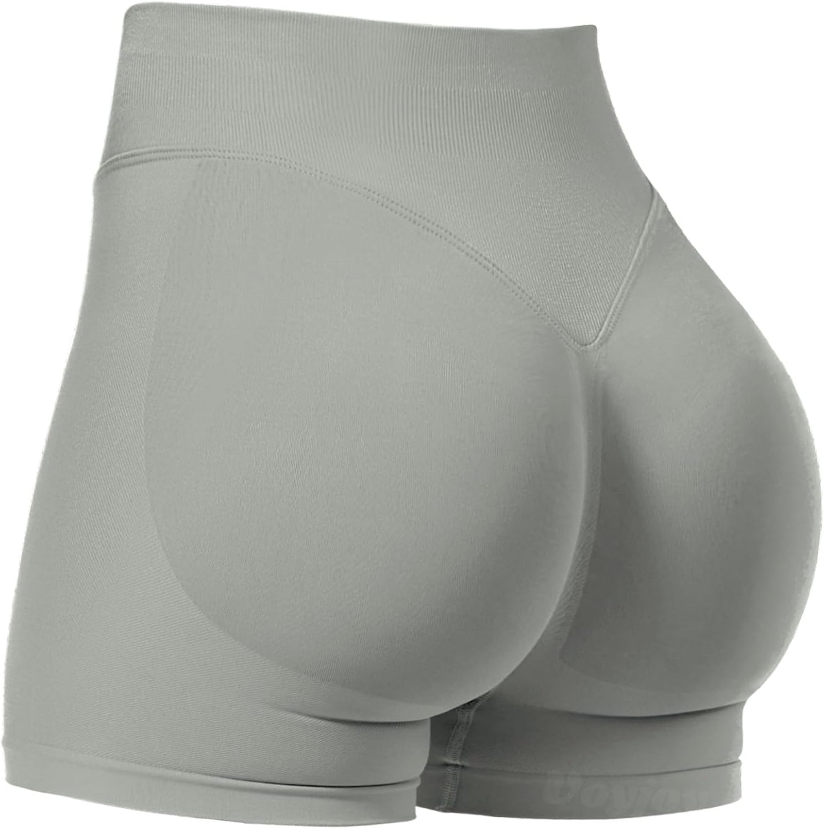 VOYJOY Women Workout Impact Shorts 2.5"/ 3.6"/ 4.5"/ 6" Scrunch Butt Booty | Tummy Control, High Waisted, Bike Short, Gentle Compression, for Women