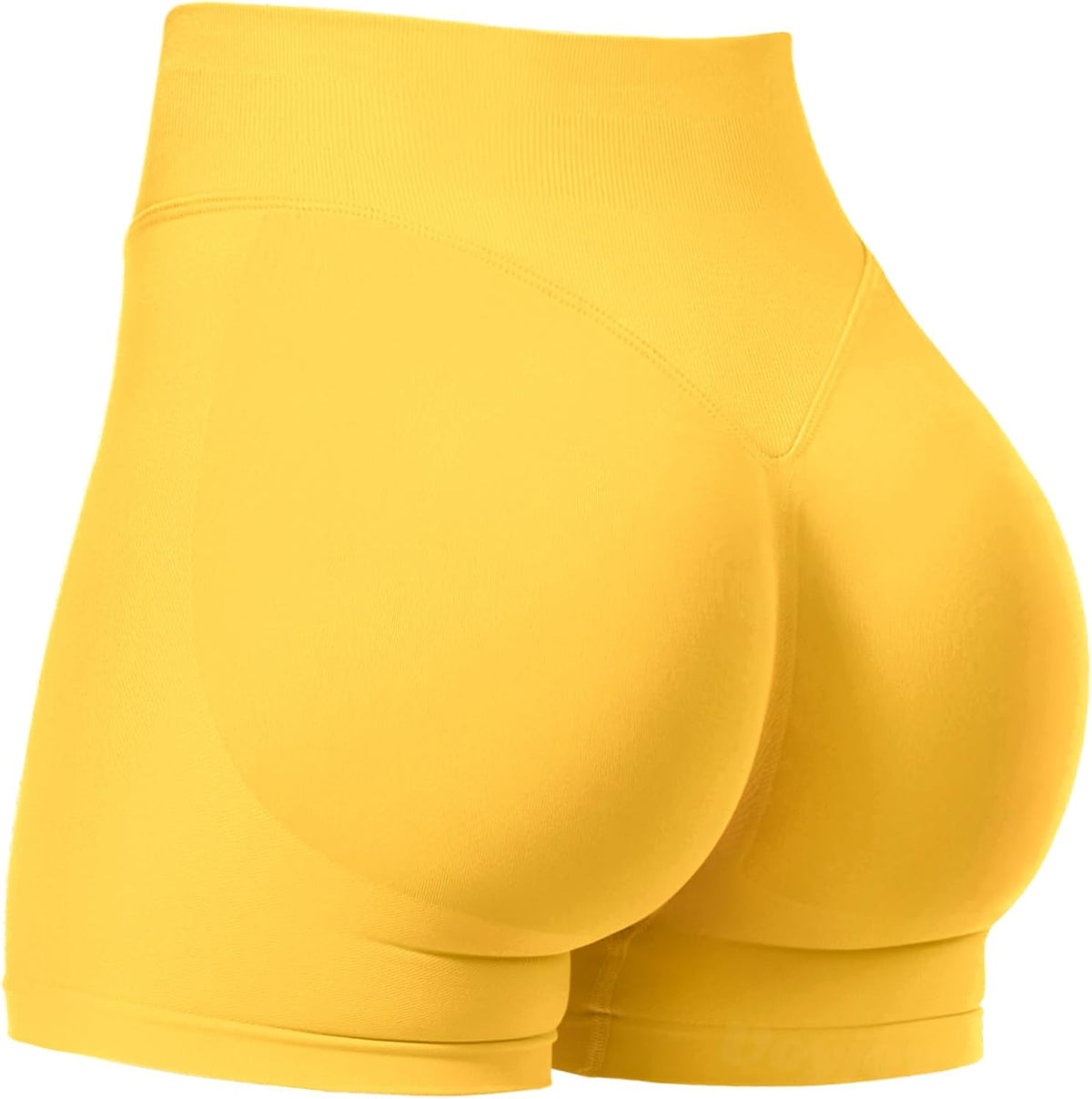 VOYJOY Women Workout Impact Shorts 2.5"/ 3.6"/ 4.5"/ 6" Scrunch Butt Booty | Tummy Control, High Waisted, Bike Short, Gentle Compression, for Women