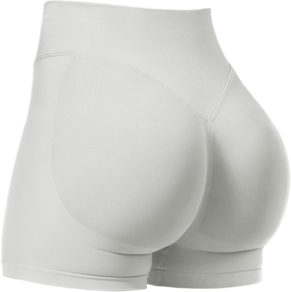 VOYJOY Women Workout Impact Shorts 2.5"/ 3.6"/ 4.5"/ 6" Scrunch Butt Booty | Tummy Control, High Waisted, Bike Short, Gentle Compression, for Women