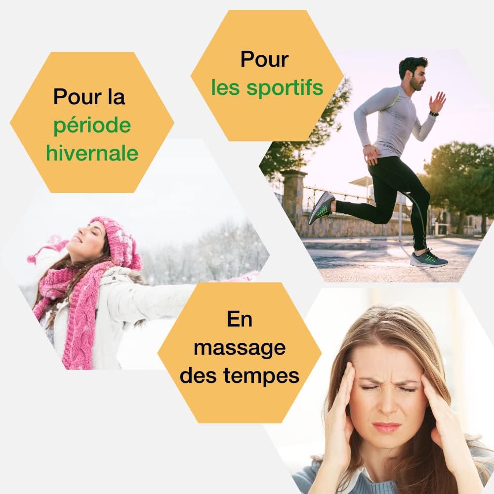 Tiger Balm® Baume du Tigre® Baume Blanc, Effet froid, Après l'effort, 30 g