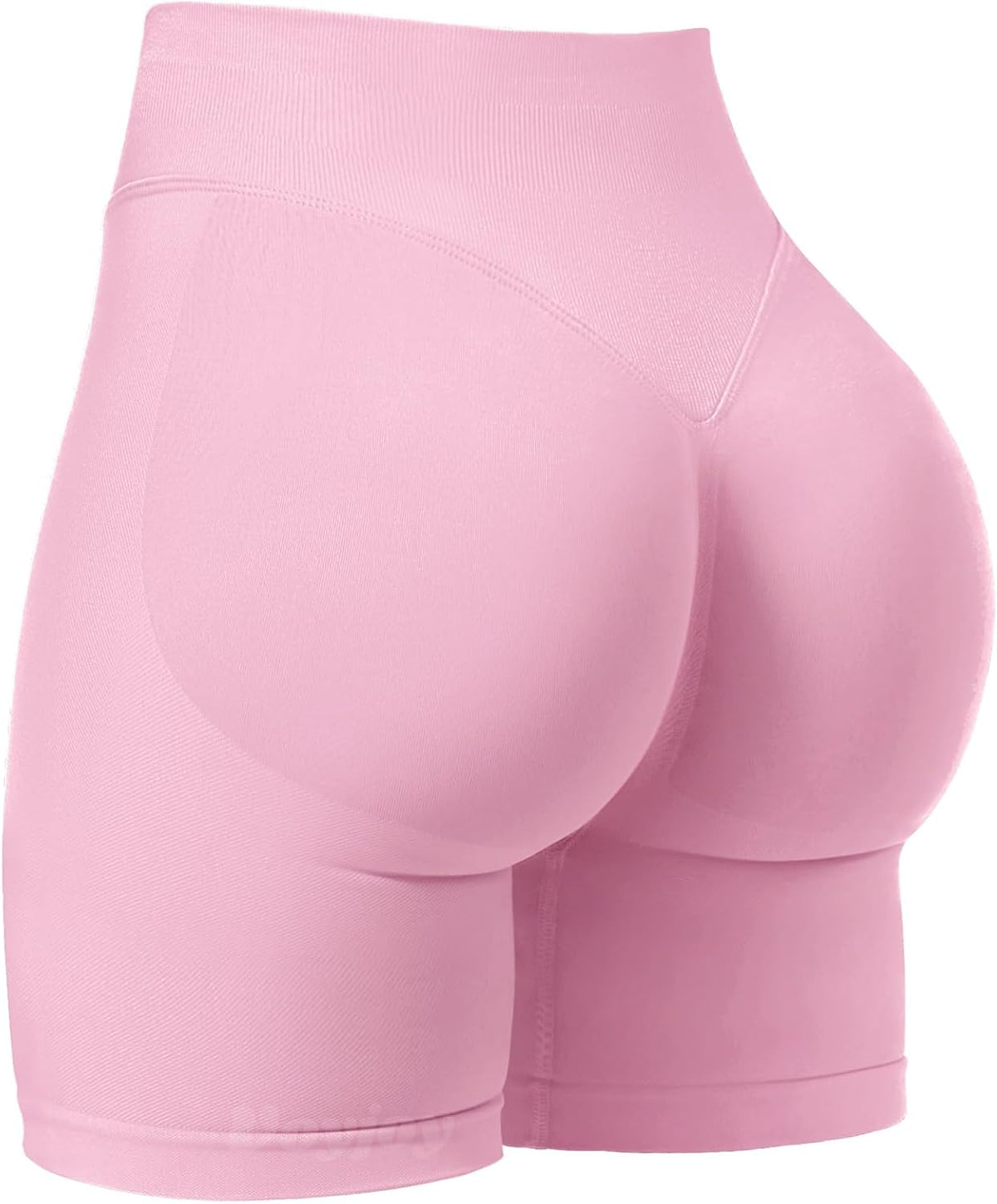 VOYJOY Women Workout Impact Shorts 2.5"/ 3.6"/ 4.5"/ 6" Scrunch Butt Booty | Tummy Control, High Waisted, Bike Short, Gentle Compression, for Women