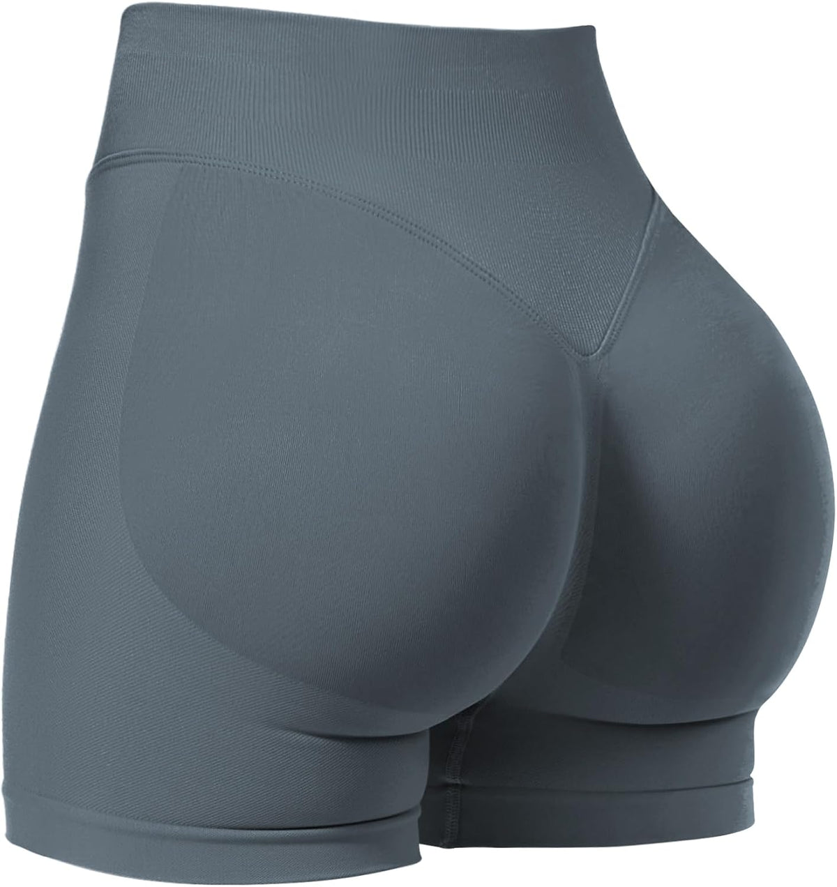 VOYJOY Women Workout Impact Shorts 2.5"/ 3.6"/ 4.5"/ 6" Scrunch Butt Booty | Tummy Control, High Waisted, Bike Short, Gentle Compression, for Women
