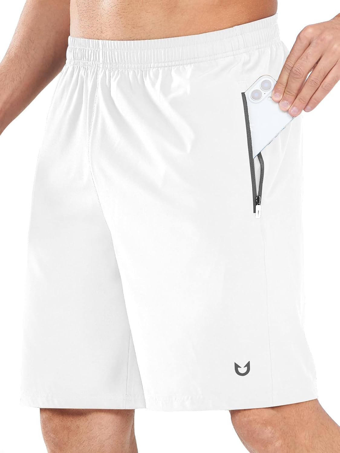NORTHYARD Men's Athletic Running Shorts Quick Dry Lightweight Zip Pockets | 5", 7", 9" Inseam, Unlined, Adjustable Waist, Moisture Wicking, 4-Way Stretch, UPF 50+, Workout Gym Tennis Basketball Hiking