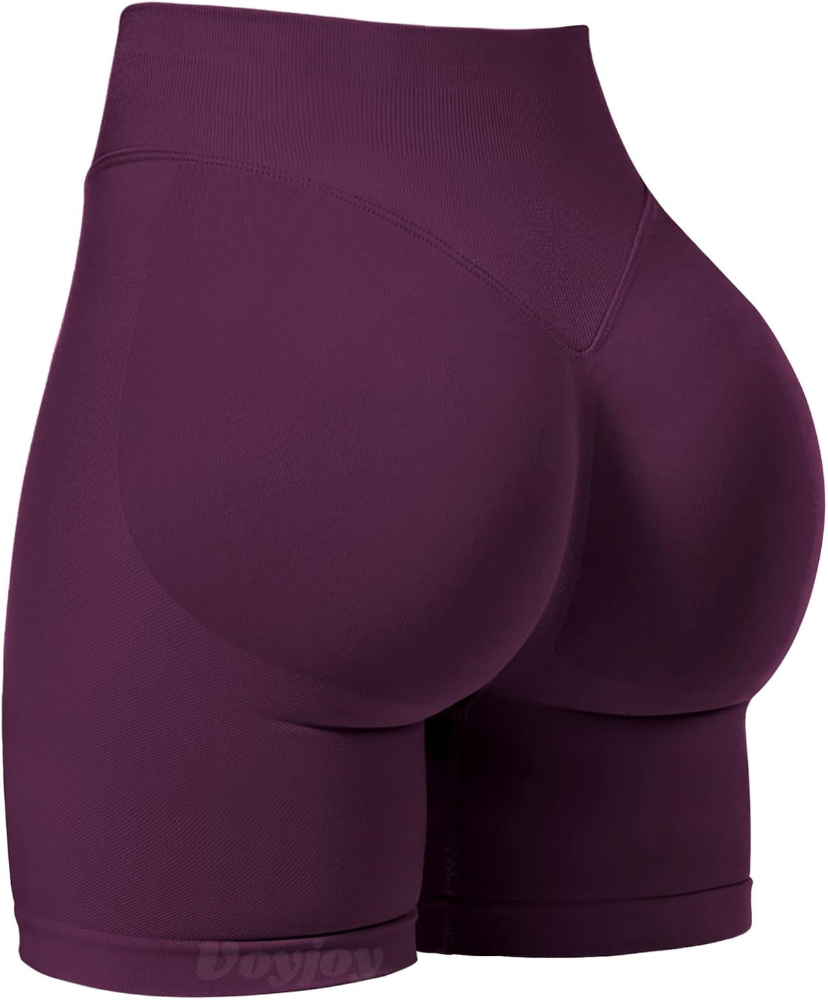 VOYJOY Women Workout Impact Shorts 2.5"/ 3.6"/ 4.5"/ 6" Scrunch Butt Booty | Tummy Control, High Waisted, Bike Short, Gentle Compression, for Women