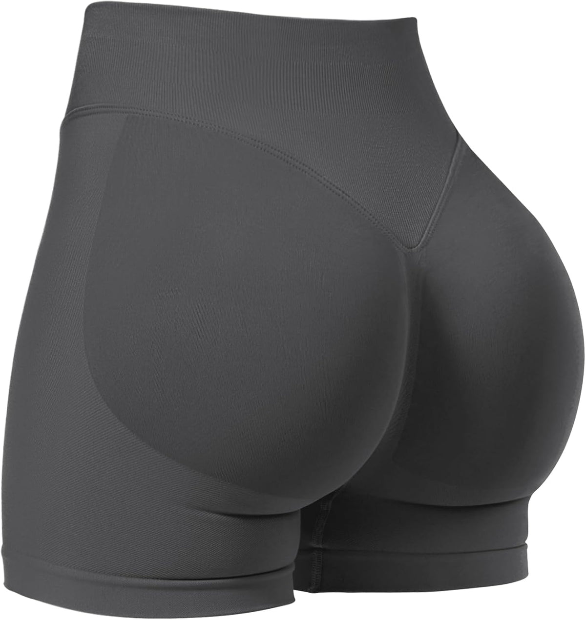 VOYJOY Women Workout Impact Shorts 2.5"/ 3.6"/ 4.5"/ 6" Scrunch Butt Booty | Tummy Control, High Waisted, Bike Short, Gentle Compression, for Women