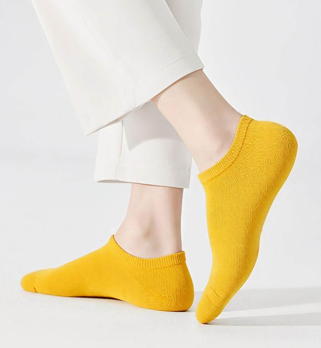 12-30 Pairs Low Cut Ankle Socks for Women No Show Casual Breathable Athletic Socks Bulk for Sport