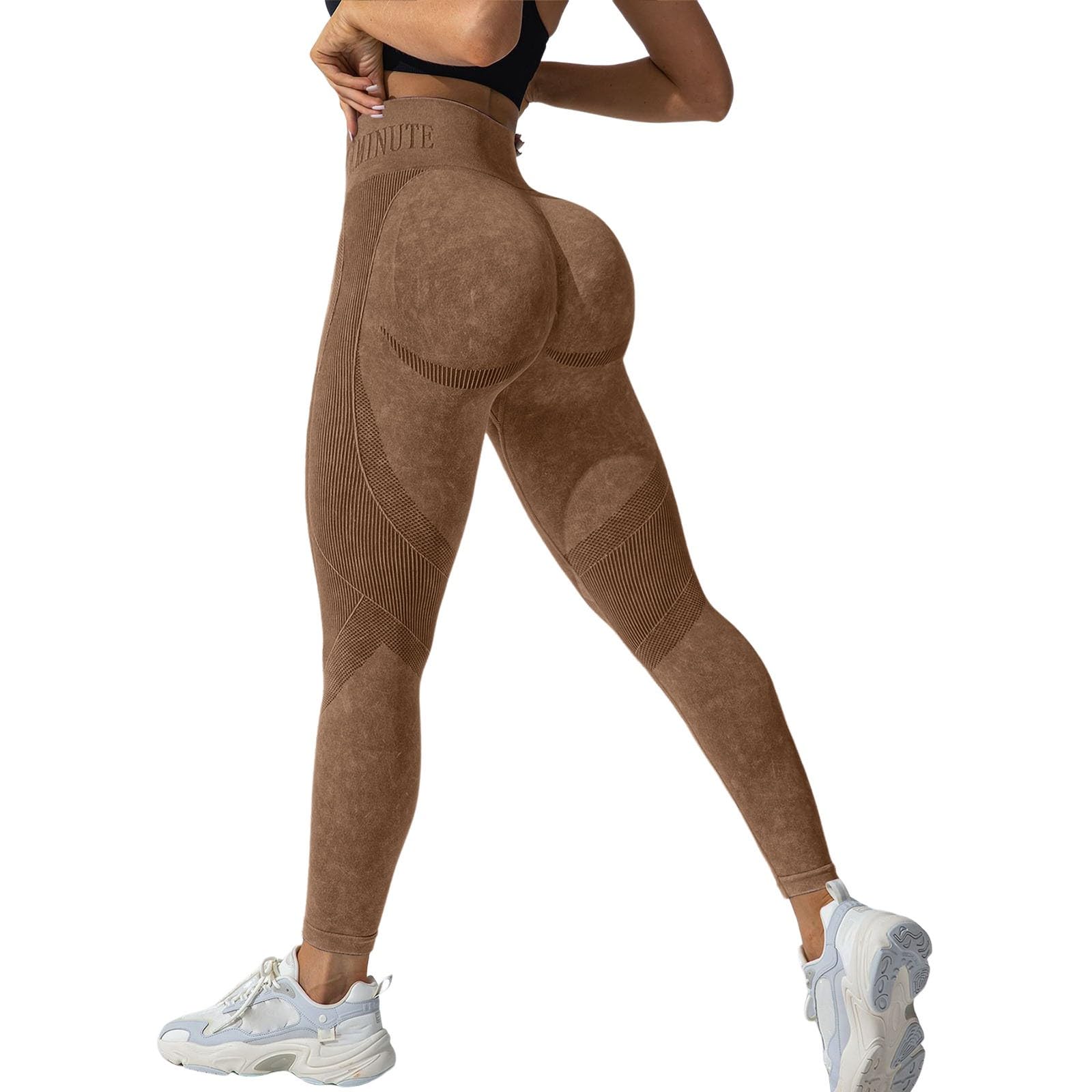 riou 3D Anti-Cellulite Leggings, Women's 3D Compression, High Waist Slimming, Seamless, Sports Pants for Running, Yoga Fitness Sports Pants