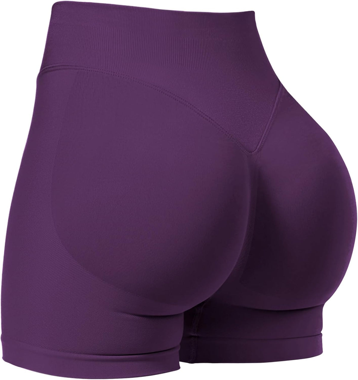 VOYJOY Women Workout Impact Shorts 2.5"/ 3.6"/ 4.5"/ 6" Scrunch Butt Booty | Tummy Control, High Waisted, Bike Short, Gentle Compression, for Women