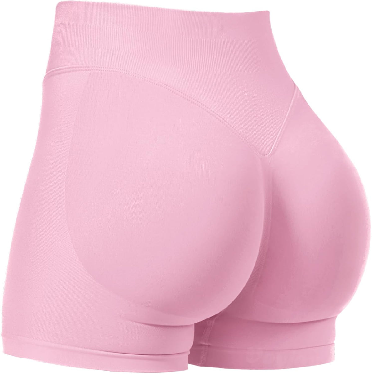 VOYJOY Women Workout Impact Shorts 2.5"/ 3.6"/ 4.5"/ 6" Scrunch Butt Booty | Tummy Control, High Waisted, Bike Short, Gentle Compression, for Women