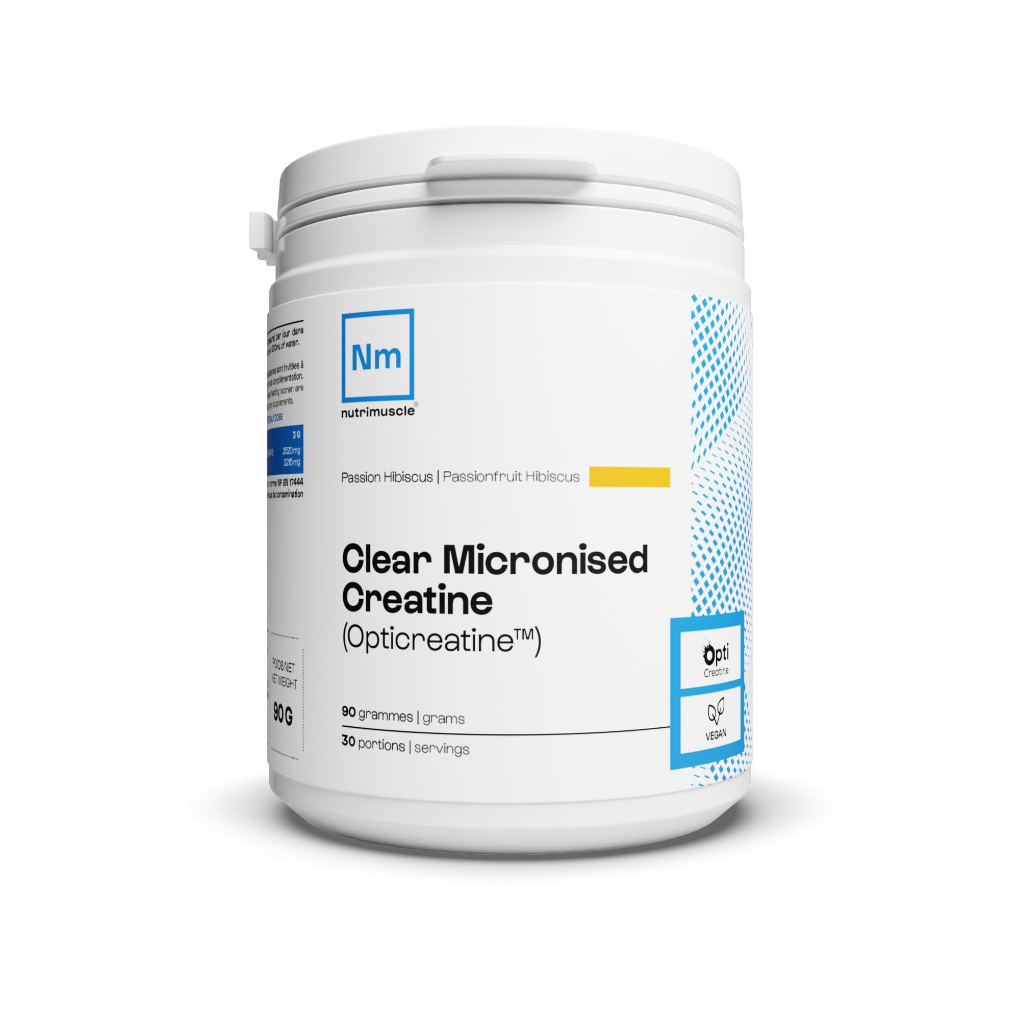 Nutrimuscle Créatine Monohydrate Creapure 120 Gélules | Prise Masse Musculaire & Force - Creatine 100% Pure - Sport et Musculation - Complément Idéal à la Whey Protéine - Gélules