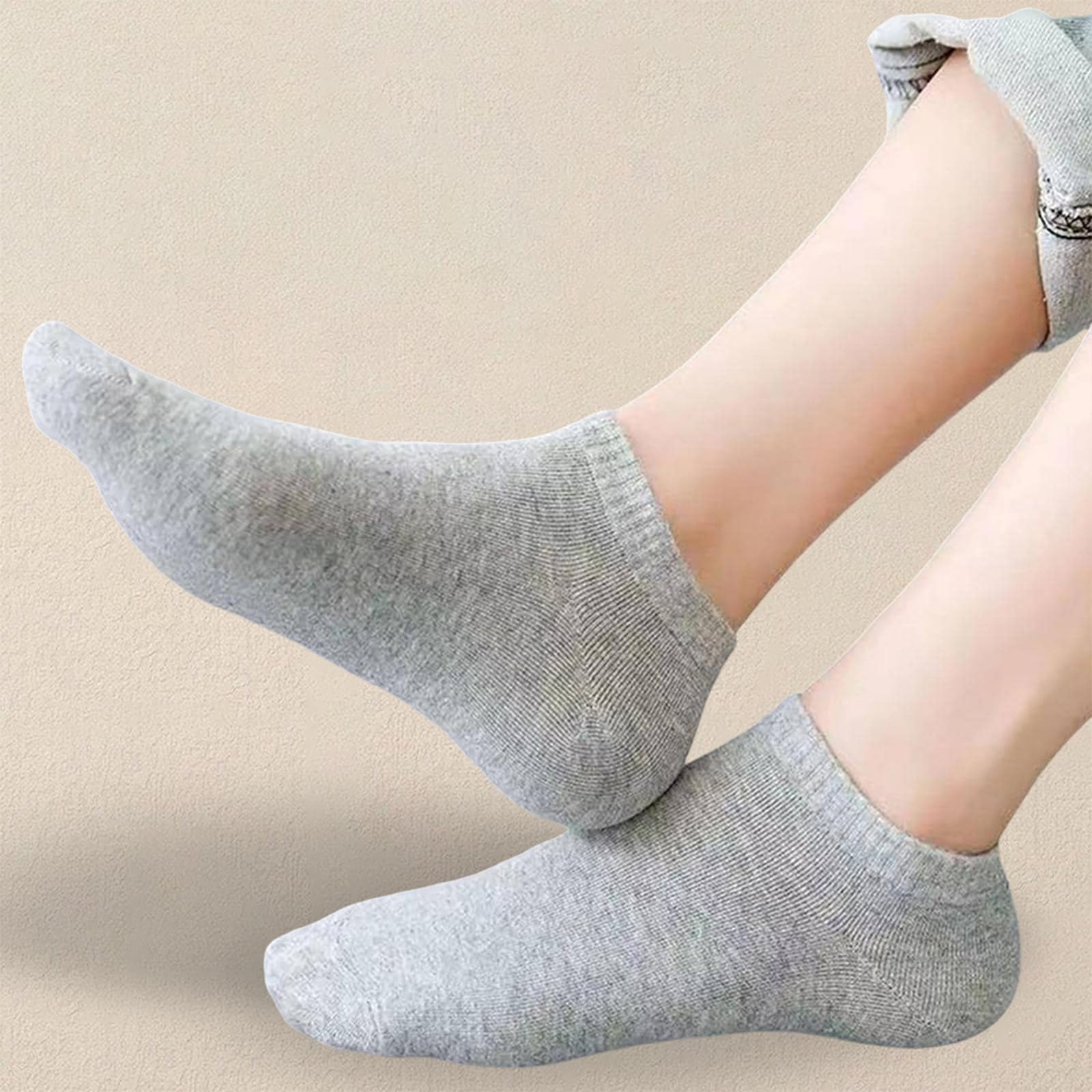 12-30 Pairs Low Cut Ankle Socks for Women No Show Casual Breathable Athletic Socks Bulk for Sport