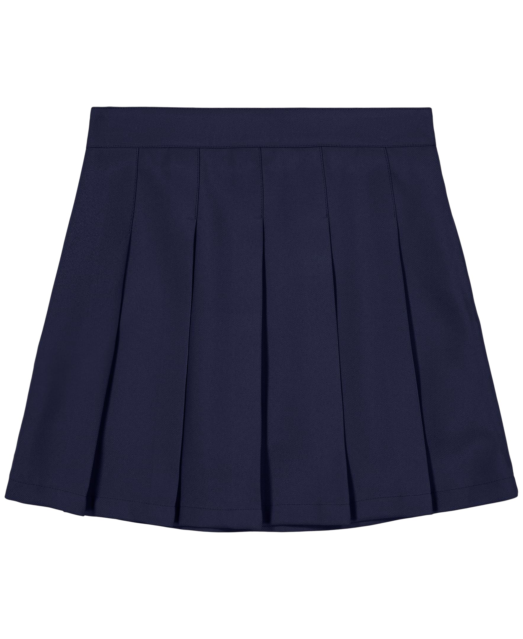 Izod Girls' School Uniform Pull-on Scooter Skirt with Undershorts, Knit Waistband & Functional Pockets, Wrinkle Resistant