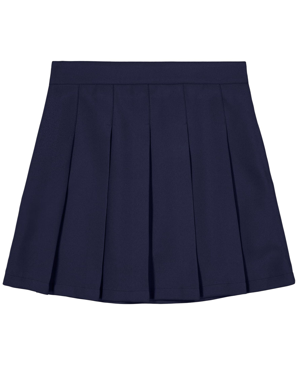 Izod Girls' School Uniform Pull-on Scooter Skirt with Undershorts, Knit Waistband & Functional Pockets, Wrinkle Resistant