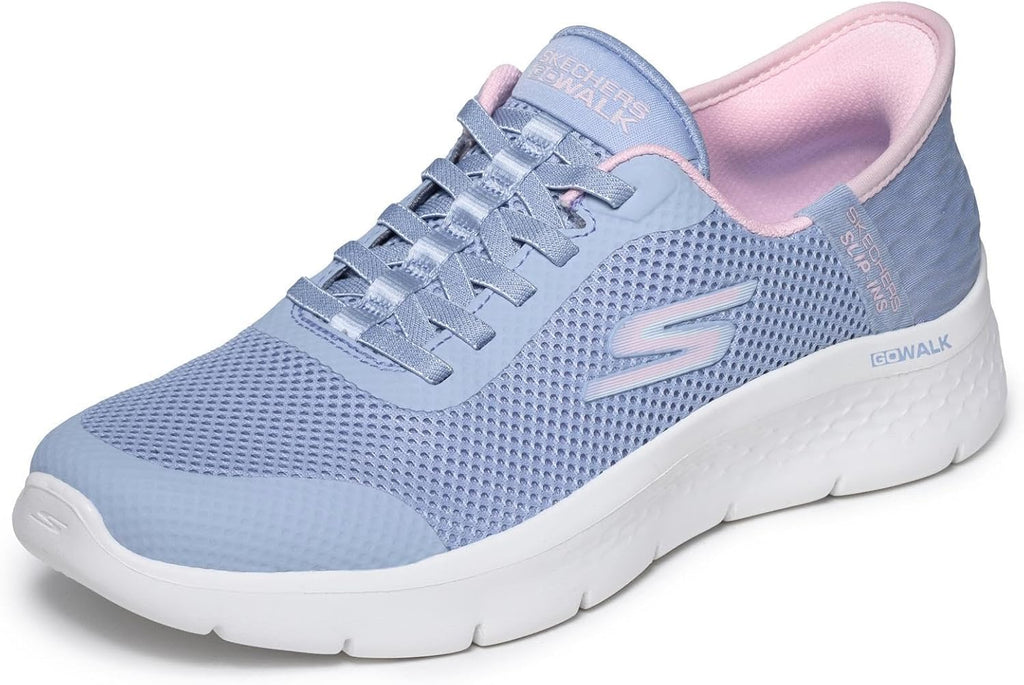 Skechers Women's Go Walk Flex Grand Entry | Hands Free Slip-Ins, Air-Cooled Memory Foam Insole, ULTRA GO Cushioning, Machine Washable, Vegan