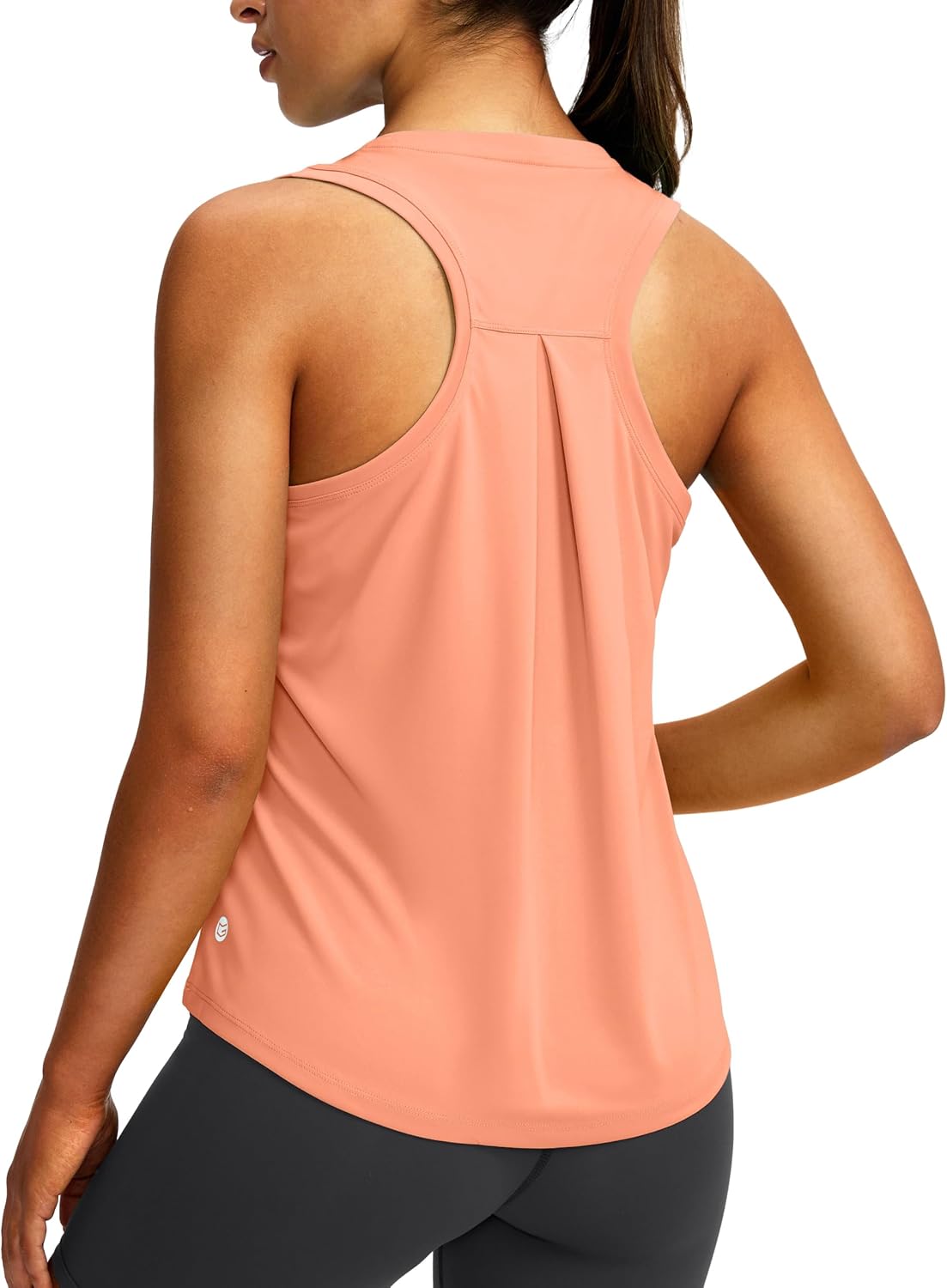 G Gradual Women's Workout Tops Racerback Athletic Tank Tops | Sleeveless, Loose Fit, Crew Neck, Ultra-soft, Moisture Wicking, Yoga Running Gym Shirts for Women