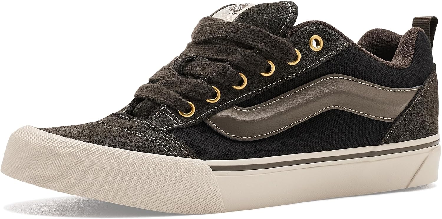 Vans Unisex Adult Knu Skool Shoe - '90s Retro Puffy Low-Top Fashion Sneakers for Men & Women