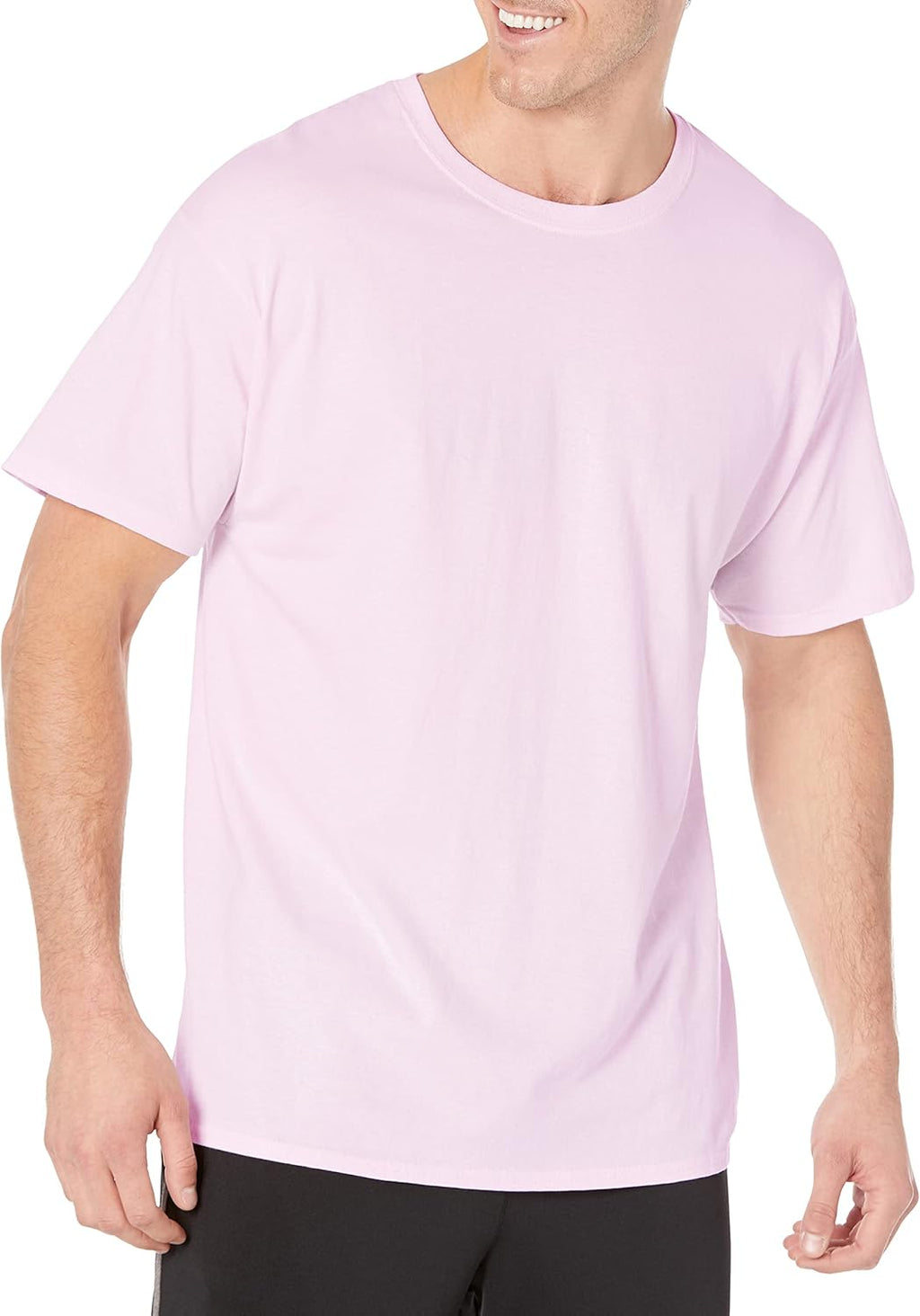 Hanes Men's T-Shirt Pack - 4 or 6 Pack - Essential-T Crewneck Cotton T-Shirts - Everyday Men's Clothing - Big & Tall