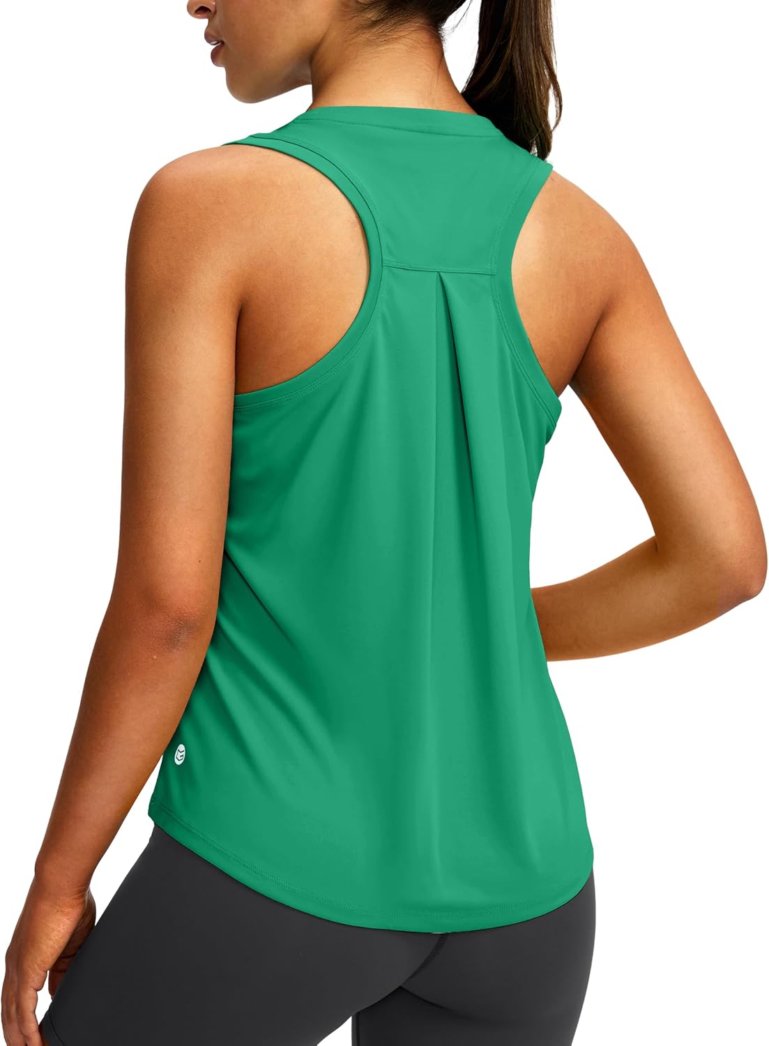 G Gradual Women's Workout Tops Racerback Athletic Tank Tops | Sleeveless, Loose Fit, Crew Neck, Ultra-soft, Moisture Wicking, Yoga Running Gym Shirts for Women