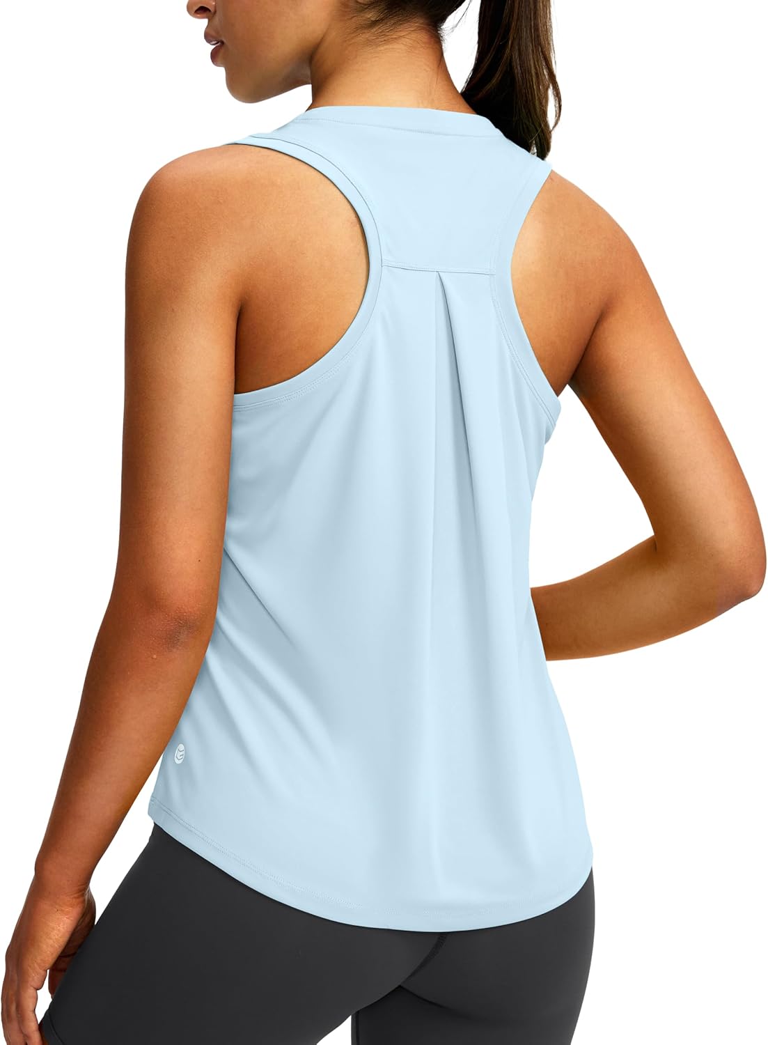 G Gradual Women's Workout Tops Racerback Athletic Tank Tops | Sleeveless, Loose Fit, Crew Neck, Ultra-soft, Moisture Wicking, Yoga Running Gym Shirts for Women