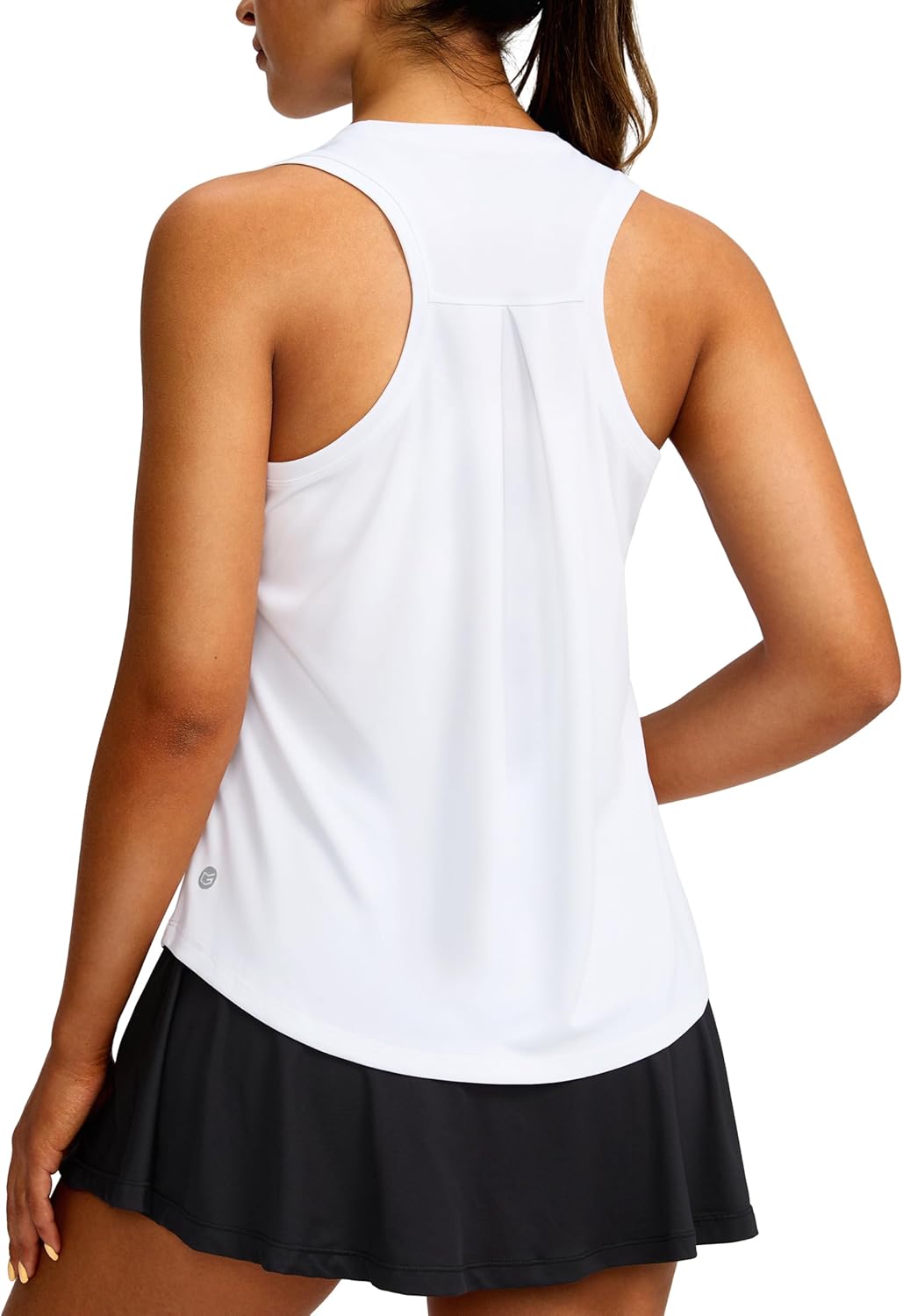 G Gradual Women's Workout Tops Racerback Athletic Tank Tops | Sleeveless, Loose Fit, Crew Neck, Ultra-soft, Moisture Wicking, Yoga Running Gym Shirts for Women