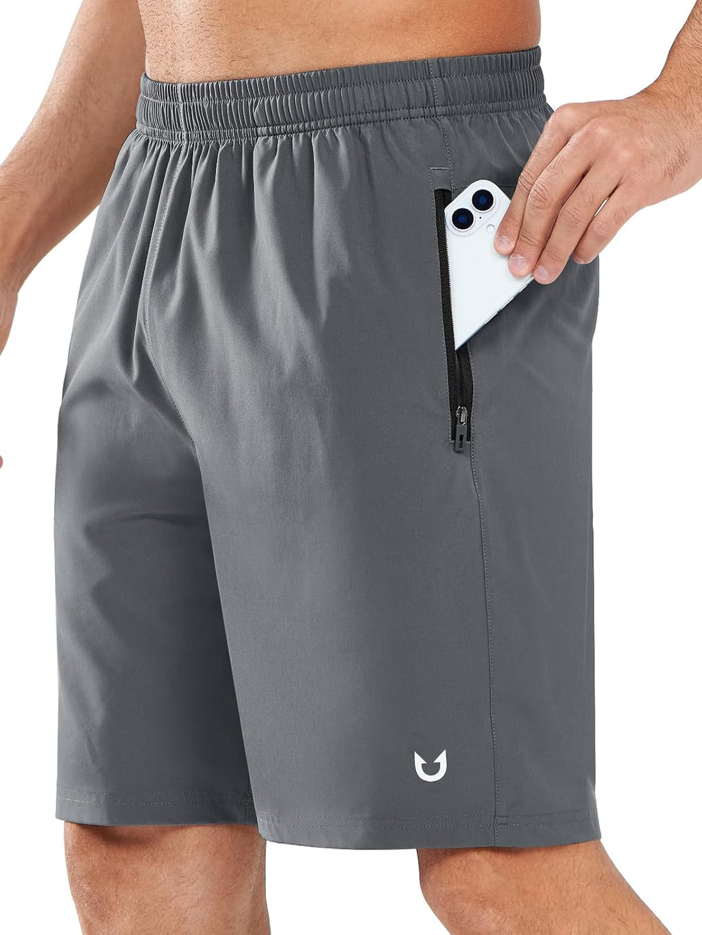 NORTHYARD Men's Athletic Running Shorts Quick Dry Lightweight Zip Pockets | 5", 7", 9" Inseam, Unlined, Adjustable Waist, Moisture Wicking, 4-Way Stretch, UPF 50+, Workout Gym Tennis Basketball Hiking