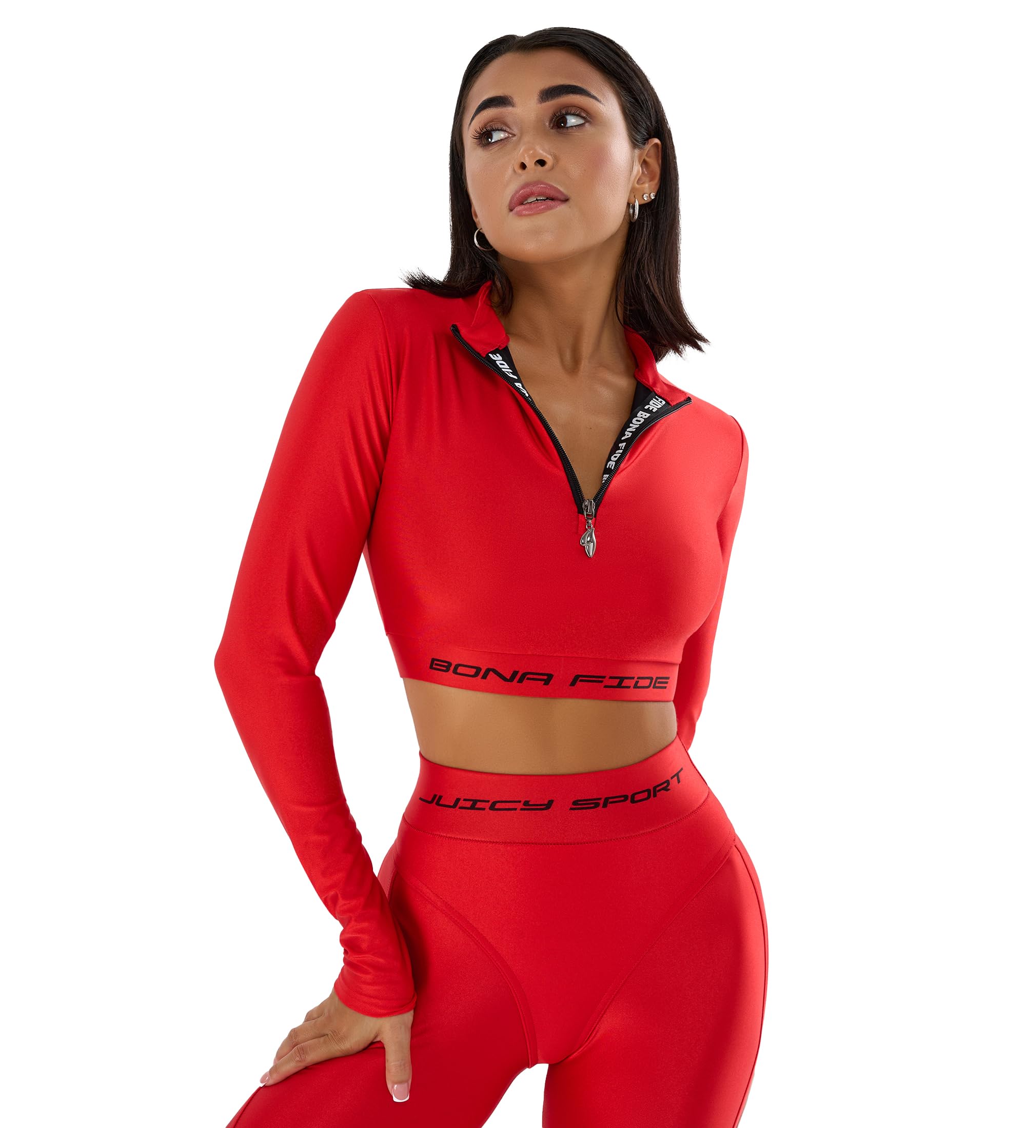 Bona Fide Women's Performance Top - Breathable Slim Fit Yoga Fitness | tank top or t-shirt, short or long sleeve, stretchy fabric, running and gym